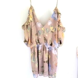 Lost + Wander floral romper Penelope